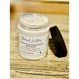 PH Design Organics Body Butter Aquatic Citrus Ocean Breeze 8oz‎
